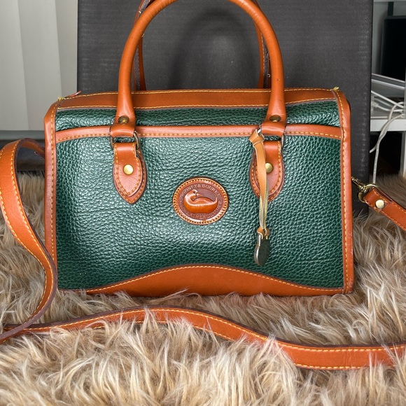 Dooney & Bourke Bags Vintage Green Dooney Bourke Satchel Bag Poshmark
